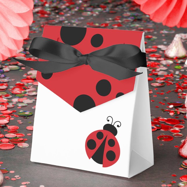 Ladybug Baby Dusche Leckerei Geschenkschachtel (Ladybug Baby Shower Favor Gift Boxes)