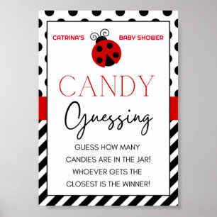 Ladybug Baby Duschzeichen Poster
