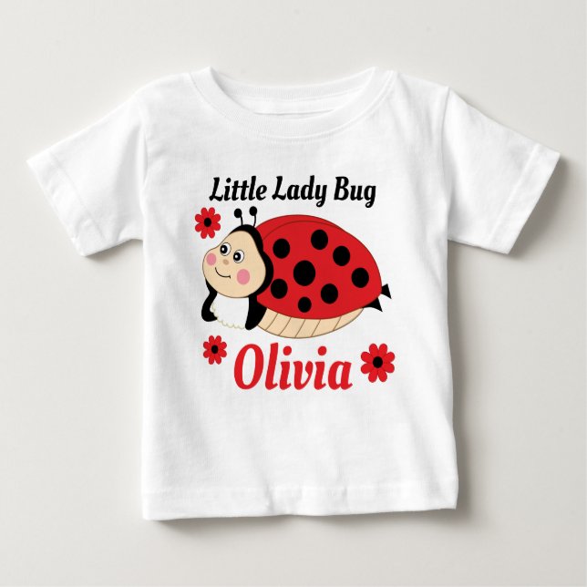 Ladybug Baby Individueller T - Shirt (Vorderseite)