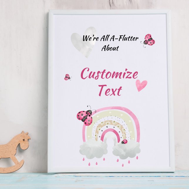 Ladybug Baby Shower Poster (Von Creator hochgeladen)