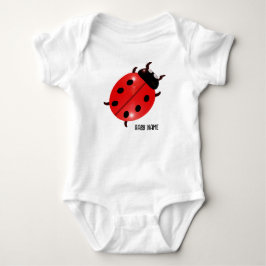 Ladybug Baby Strampler