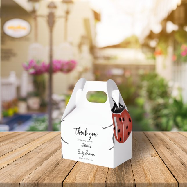 Ladybug Babydusche Geschenkschachtel (Von Creator hochgeladen)