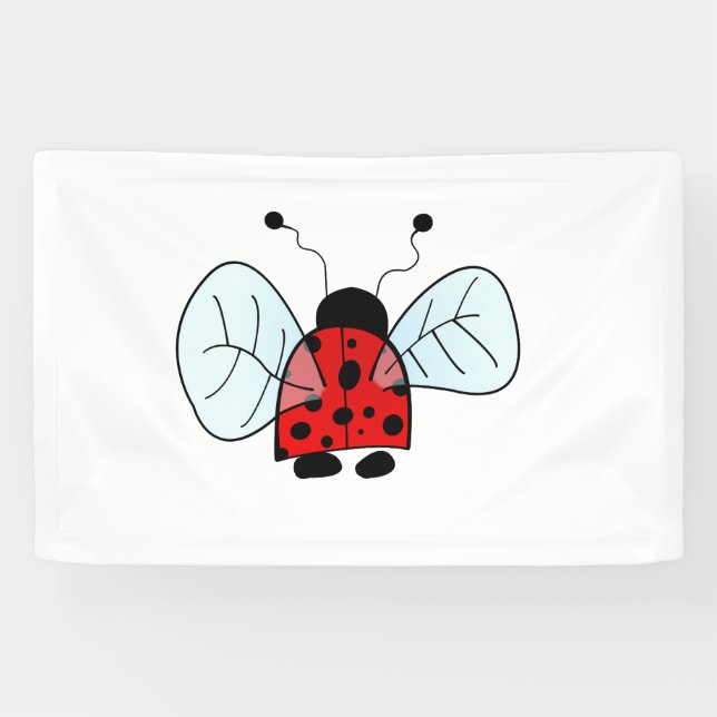 Ladybug Banner (Horizontal)
