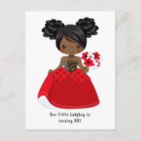 Ladybug Black Princess Fairy Tale Birthday Party