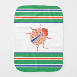 Ladybug Burp Tuch Baby Spucktuch