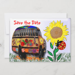 Ladybug-Bus Save The Date