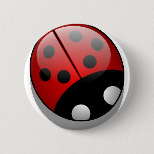 Ladybug Button