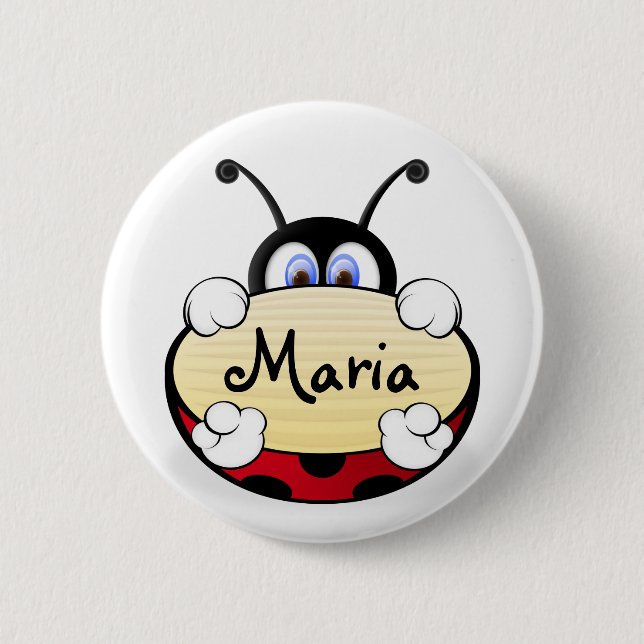 Ladybug Button (Vorderseite)