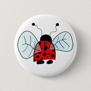Ladybug Button