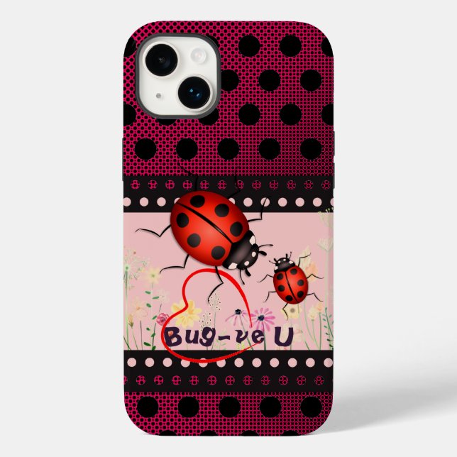 Ladybug Case-Mate iPhone Hülle (Rückseite)