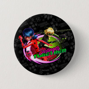 Ladybug & Cat Noir   Gemeinsam Button
