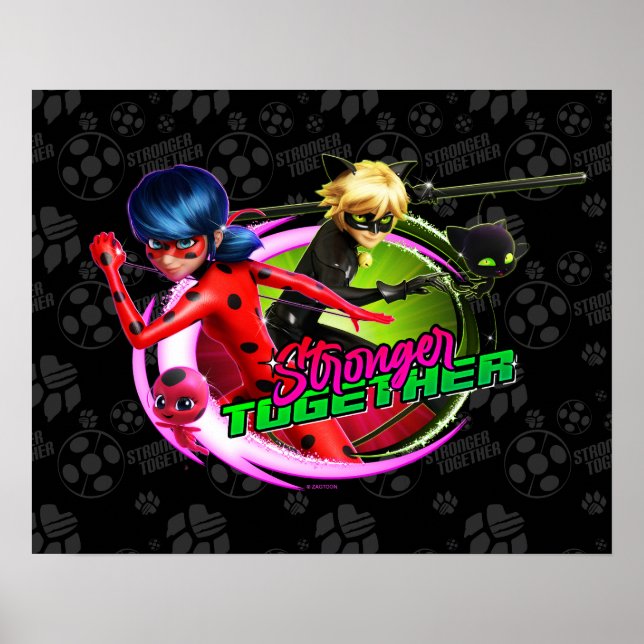 Ladybug & Cat Noir | Gemeinsam Poster (Vorne)