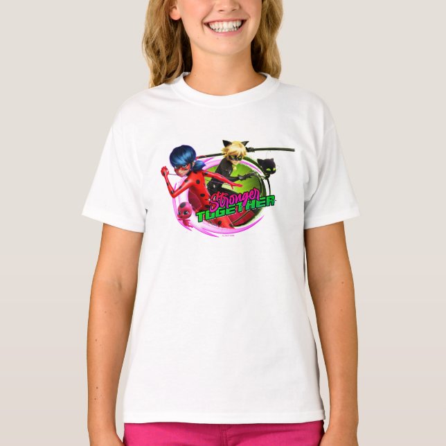 Ladybug & Cat Noir | Gemeinsam T-Shirt (Vorderseite)