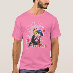 Ladybug & Cat Noir   Mon Amour T-Shirt