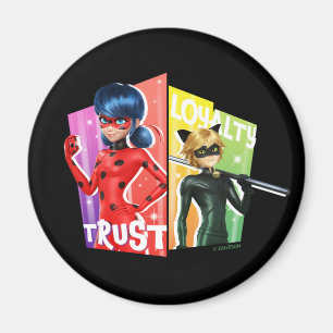 Ladybug & Cat Noir   Vertrauen und Loyalität Magnet