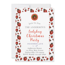 Ladybug Christmas Party