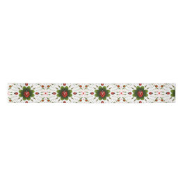 Ladybug Christmas Satin Ribbon Satinband