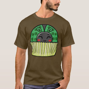 Ladybug Cupcake St. Patricks Day Kleeblatt Leaf C T-Shirt