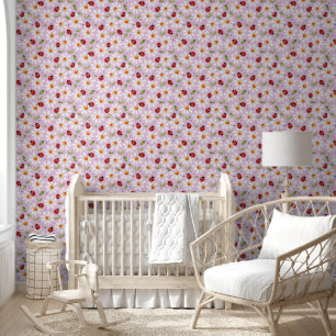 Ladybug Daisy Kinderzimmer Kinder Schlafzimmer Lil Tapete