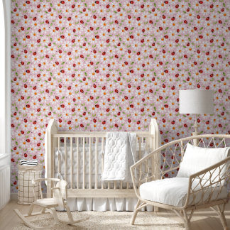 Ladybug Daisy Kinderzimmer Kinder Schlafzimmer Ros Tapete