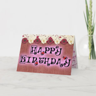 Ladybug dot beetle Office Custom Destiny Destiny's Karte