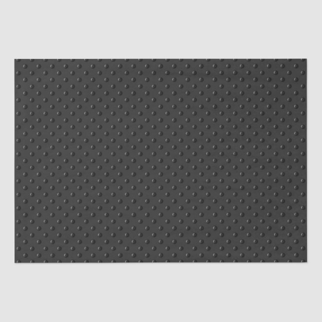 Ladybug-Dots-Black- Seidenpapier (Vorderseite)