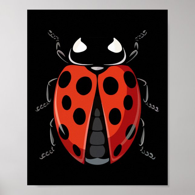 Ladybug Erwachsene Kinder Frauen Ladybug Kostüm Poster (Vorne)