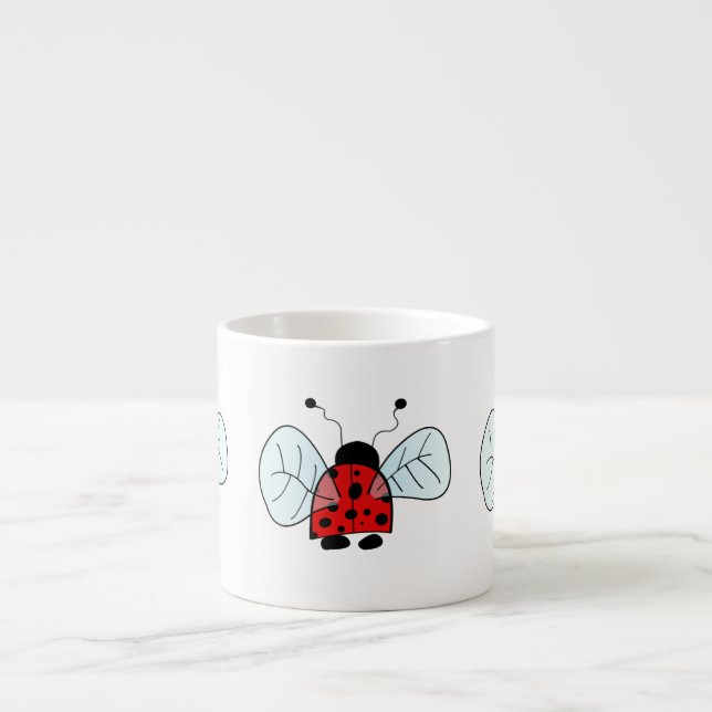 Ladybug Espressotasse (Vorderseite)