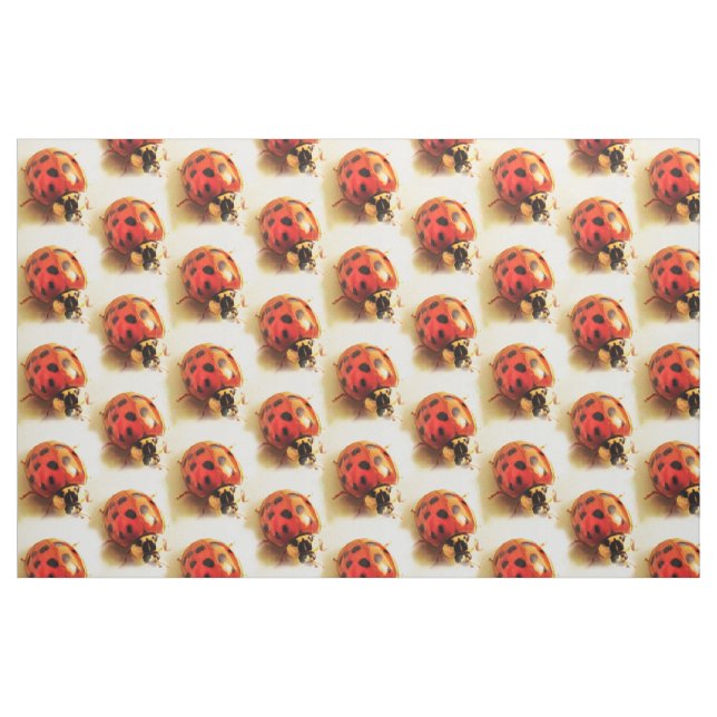 Ladybug Fabric Stoff (Fat Quarter (45,7 x 55,9 cm))