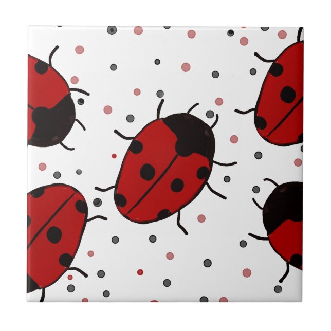 Ladybug Fliese (Vorderseite)