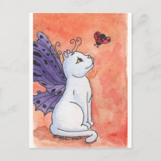 Ladybug Friend Postkarte