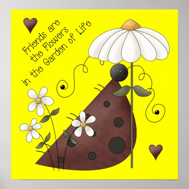 Ladybug Friendship Poster (Vorne)