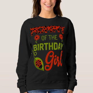 Ladybug Geburtstagsmommy des Geburtstagskameraden Sweatshirt