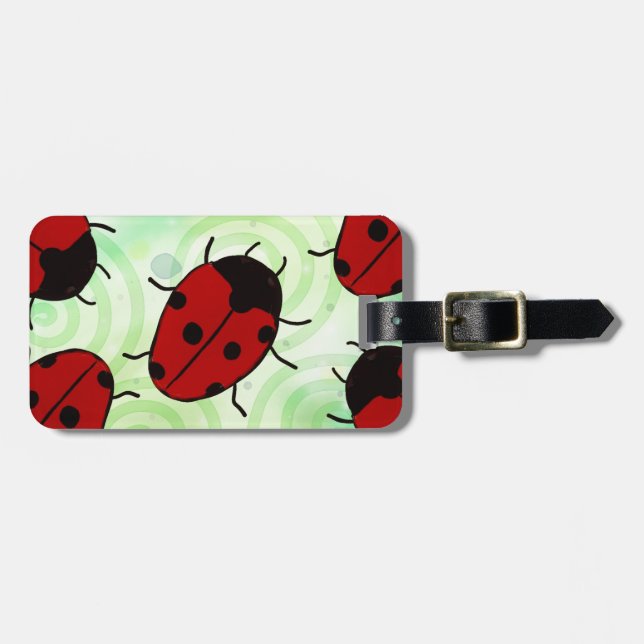 Ladybug Gepäckanhänger (Vorderseite horizontal)