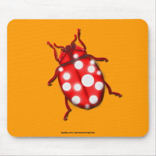 LadyBug Geschenke für Gärtner Mousepad