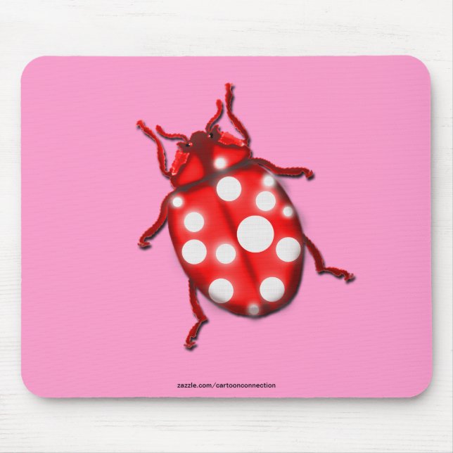 LadyBug Geschenke für Gärtner Mousepad (Vorne)