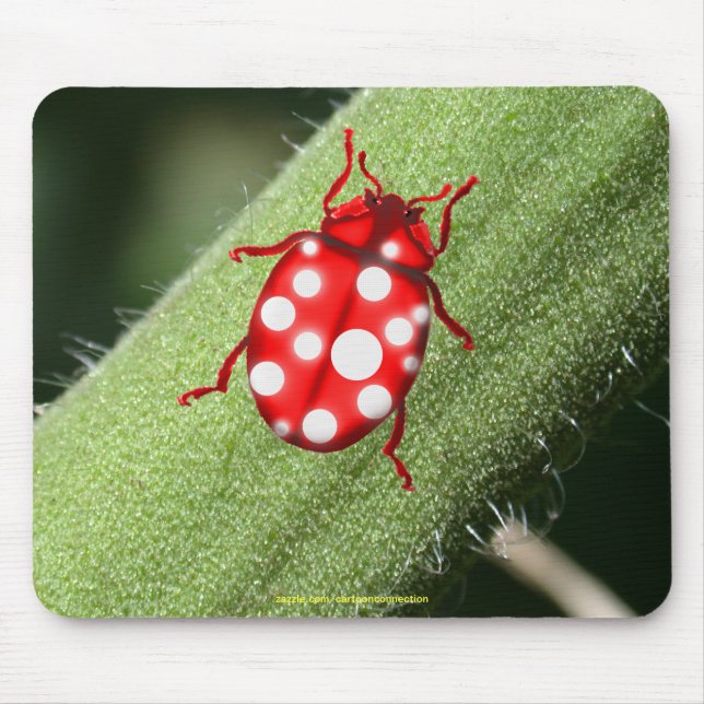 LadyBug Geschenke für Gärtner Mousepad (Vorne)