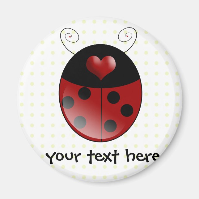Ladybug Geschenke Magnet (Vorne)