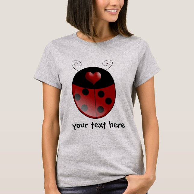Ladybug Geschenke T-Shirt (Vorderseite)
