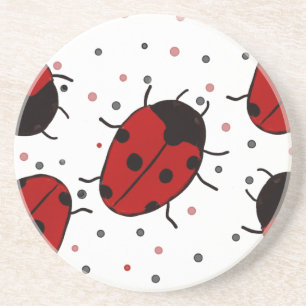 Ladybug Getränkeuntersetzer