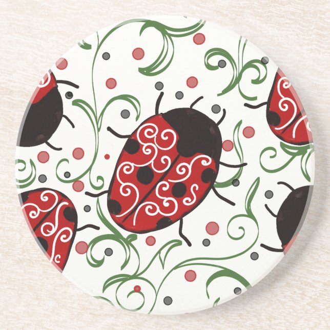Ladybug Getränkeuntersetzer (Vorne)