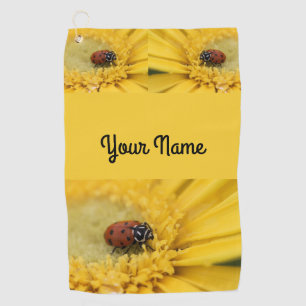 Ladybug Golfhandtuch