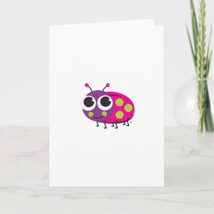 Ladybug Grußkarte Karte