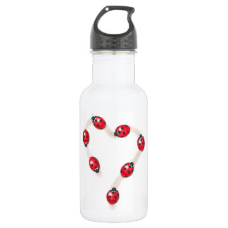 Ladybug Heart Liberty Flasche Trinkflasche