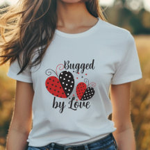 Ladybug Heart niedlich T - Shirt