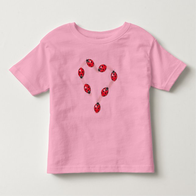 Ladybug Heart T - Shirt (Vorderseite)