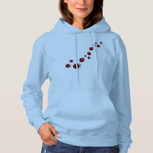 Ladybug Hoodie Ladybug Lady's Shirts Sweatshirts (Vorderseite)