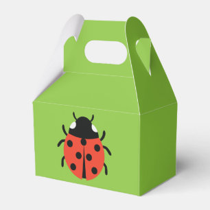 Ladybug Illustration Geschenkschachtel