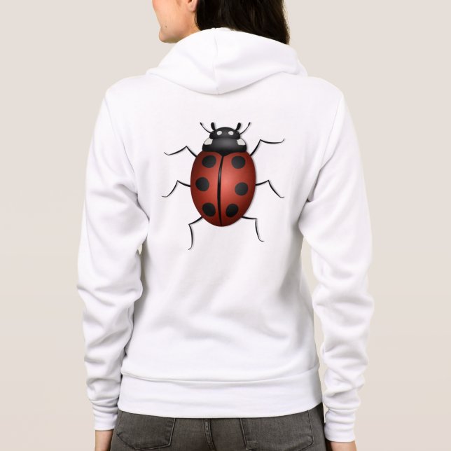 Ladybug Insect Design-24560 Hoodie (Rückseite)
