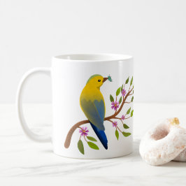 Ladybug-Insekt leckerer, farbiger Vogel mädchenhaf Kaffeetasse